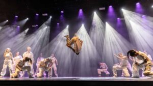 Akrobatisk danseshow