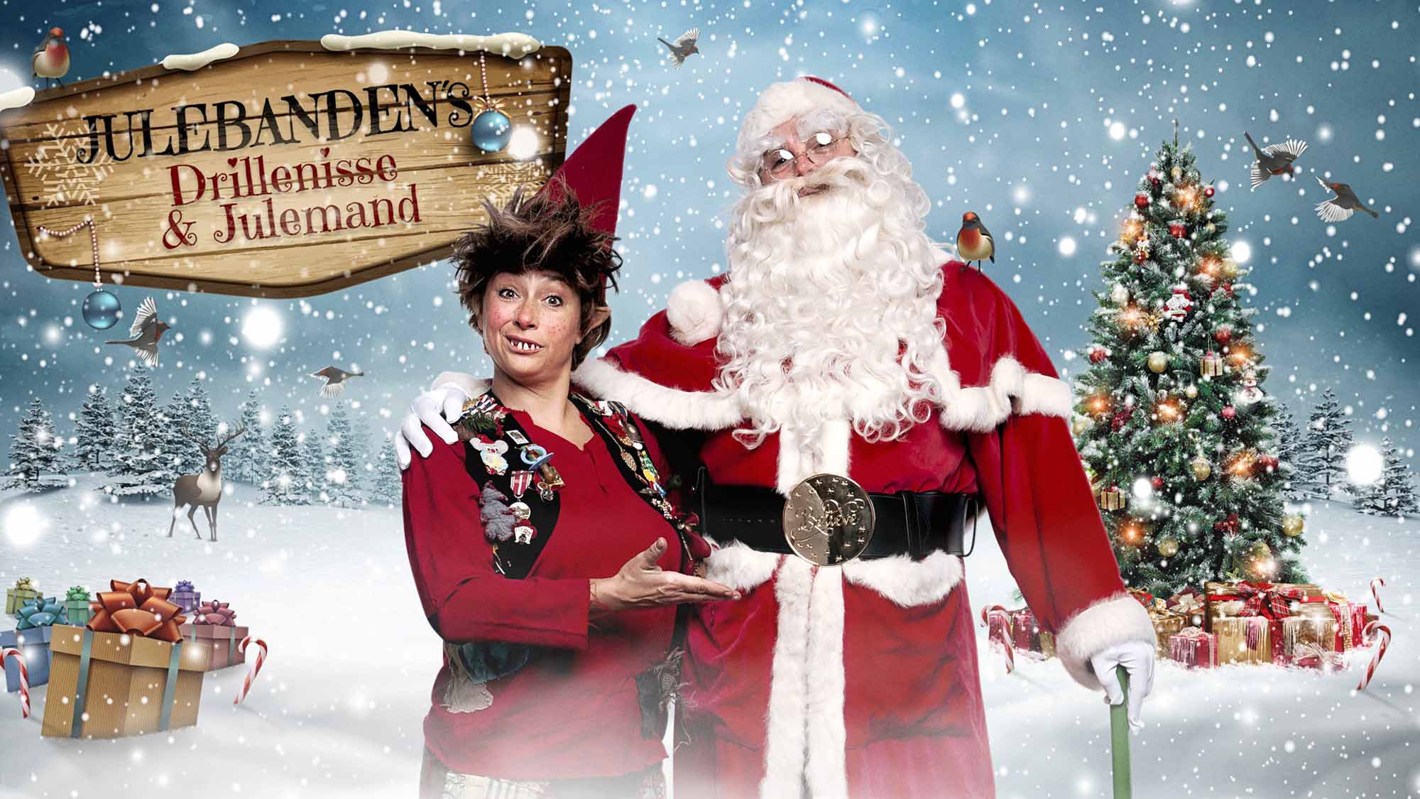 Drillenissen og Julemanden