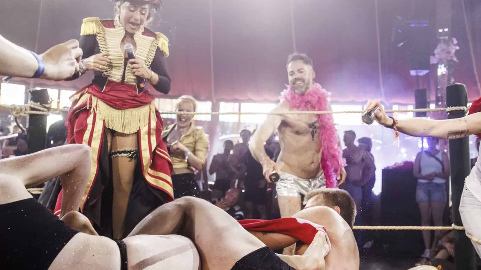 Glitter Wrestling